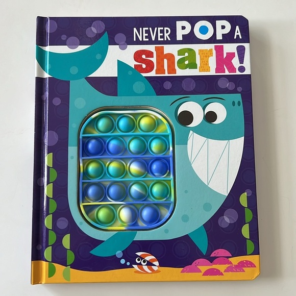 make believe ideas Other - Never pop a shark children’s pop it book